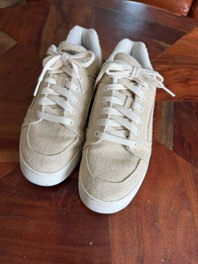Puma Slipstream Lo Eco Lace Up Sneakers in Linen :: men 6 / women 7.5